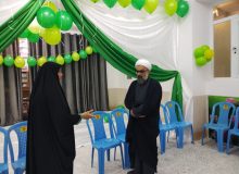 بازدید معاون فرهنگی مرکز خدمات حوزه علمیه فارس از مقدمات برگزاری مراسم جشن تکلیف دانش آموزان دختر شهرستان جهرم