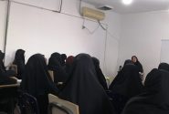 حضور کارشناس بهداشت از مرکز جامع سرطان بیمارستان پیمانیه به منظور آگاهی بخشی طلاب از نحوه پیشگیری وتشخیص زود هنگام بیماری سرطان سینه صبح امروز در مدرسه علمیه حضرت نرگس علیها السلام